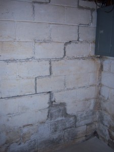 foundation crack